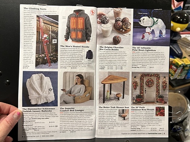 Hammacher Schlemmer, 2024 Gift Catalog