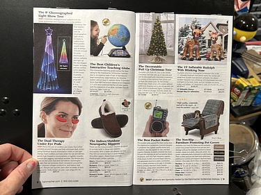 Hammacher Schlemmer, 2024 Gift Catalog
