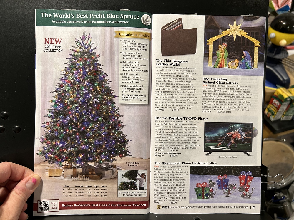 Hammacher Schlemmer, 2024 Gift Catalog Parry Game Preserve