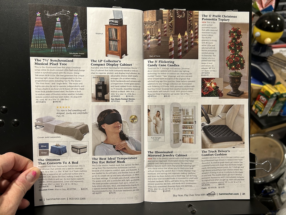 Hammacher Schlemmer, 2024 Gift Catalog Parry Game Preserve