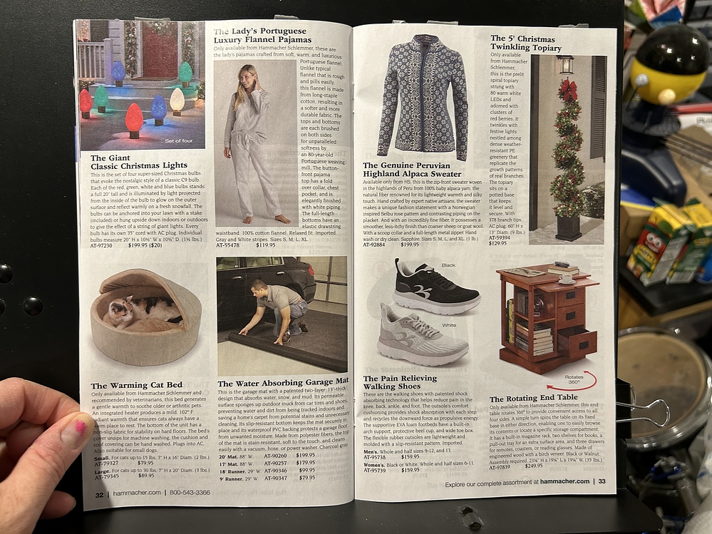 Hammacher Schlemmer, 2024 Gift Catalog Parry Game Preserve