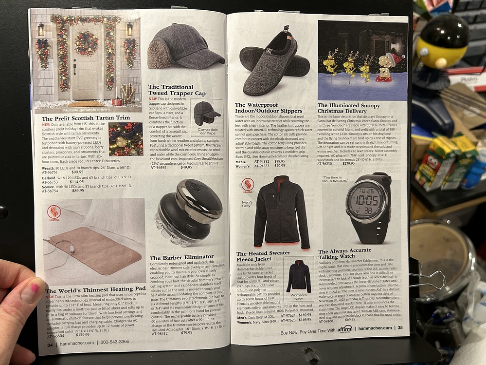 Hammacher Schlemmer, 2024 Gift Catalog Parry Game Preserve