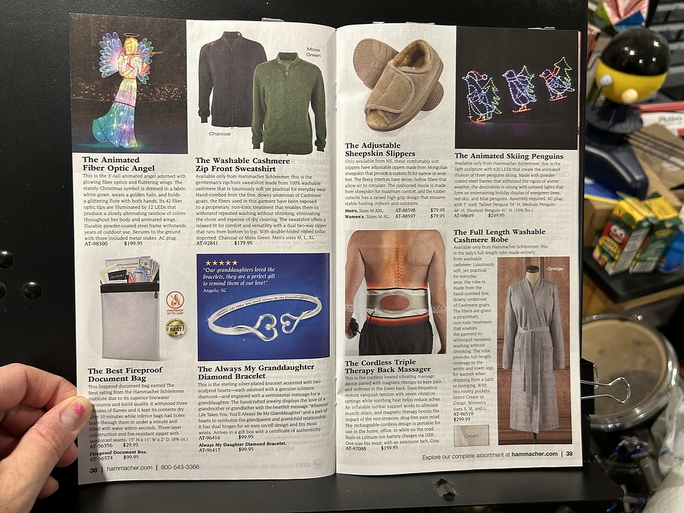 Hammacher Schlemmer, 2024 Gift Catalog Parry Game Preserve