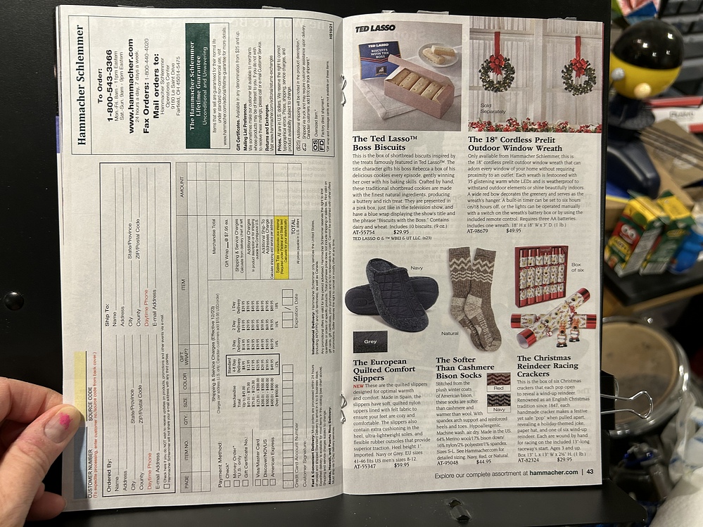 Hammacher Schlemmer, 2024 Gift Catalog Parry Game Preserve