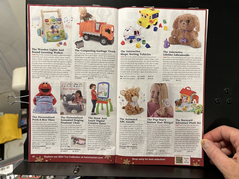 Hammacher Schlemmer, 2024 Gift Catalog Parry Game Preserve