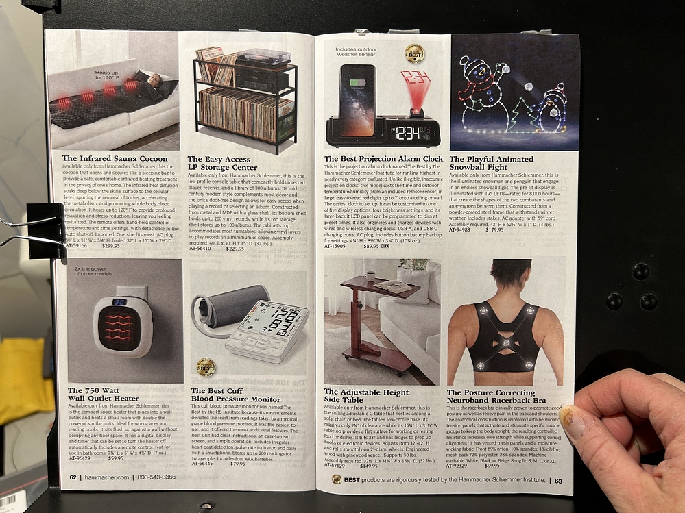 Hammacher Schlemmer, 2024 Gift Catalog Parry Game Preserve