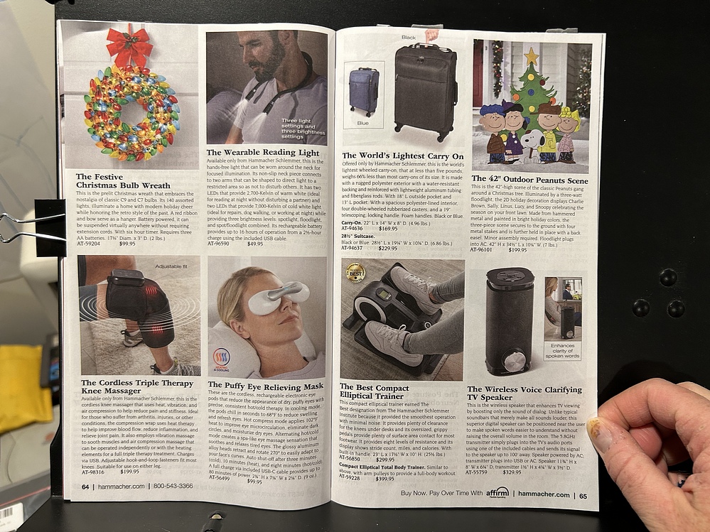 Hammacher Schlemmer, 2024 Gift Catalog Parry Game Preserve