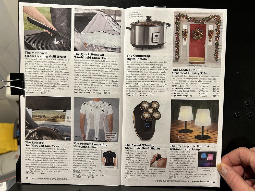 Hammacher Schlemmer, 2024 Gift Catalog Parry Game Preserve