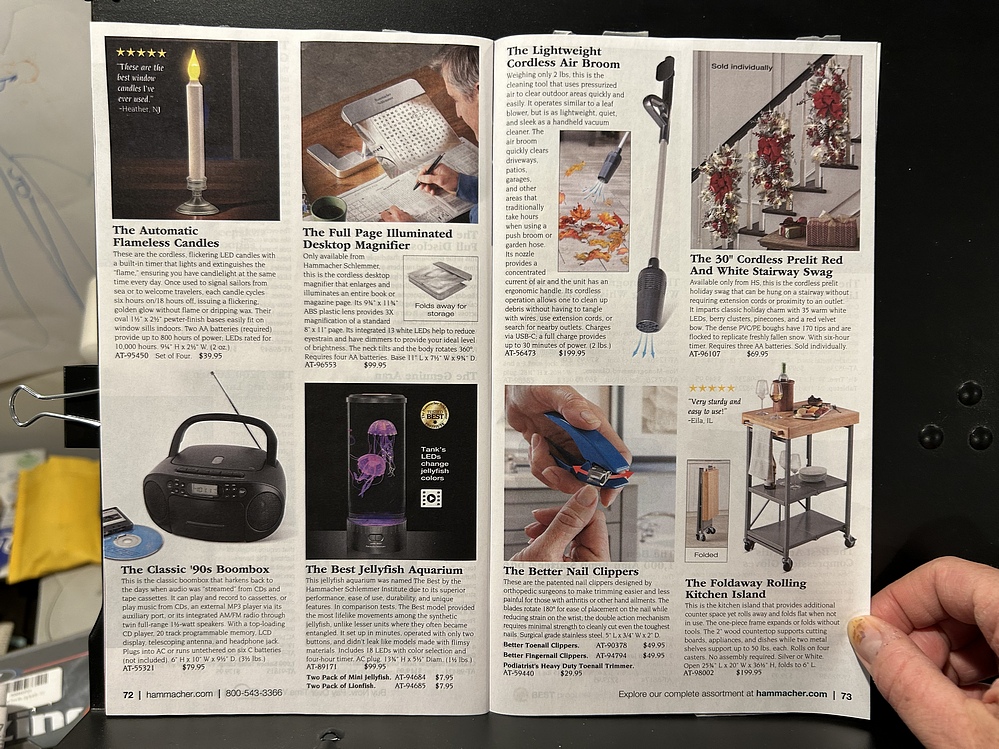 Hammacher Schlemmer, 2024 Gift Catalog Parry Game Preserve