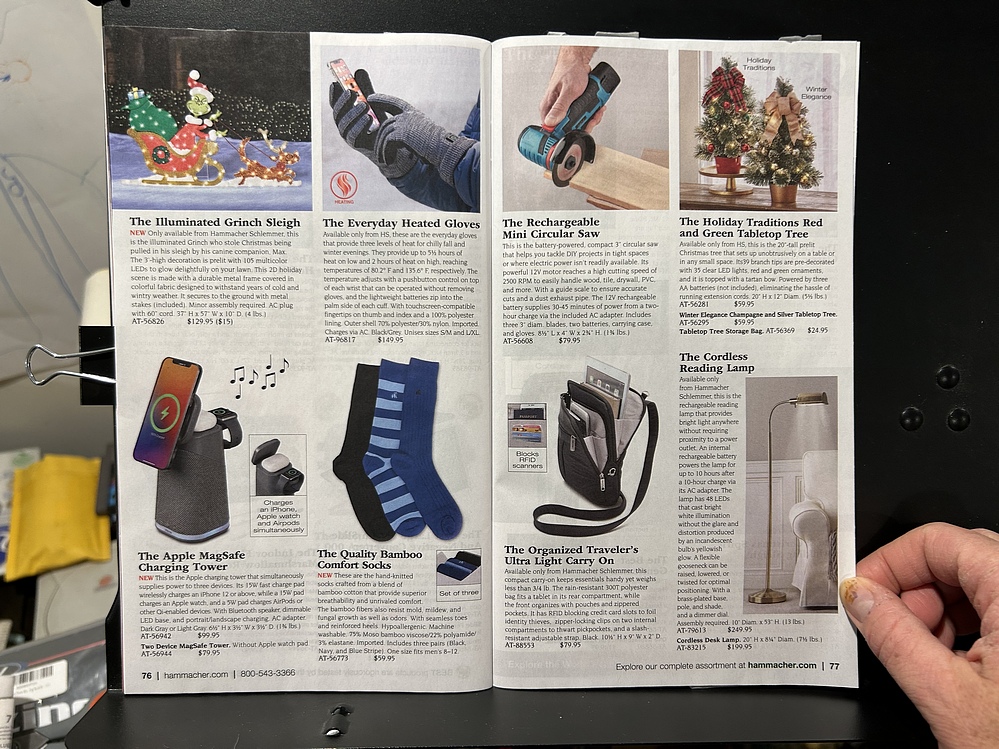 Hammacher Schlemmer, 2024 Gift Catalog Parry Game Preserve