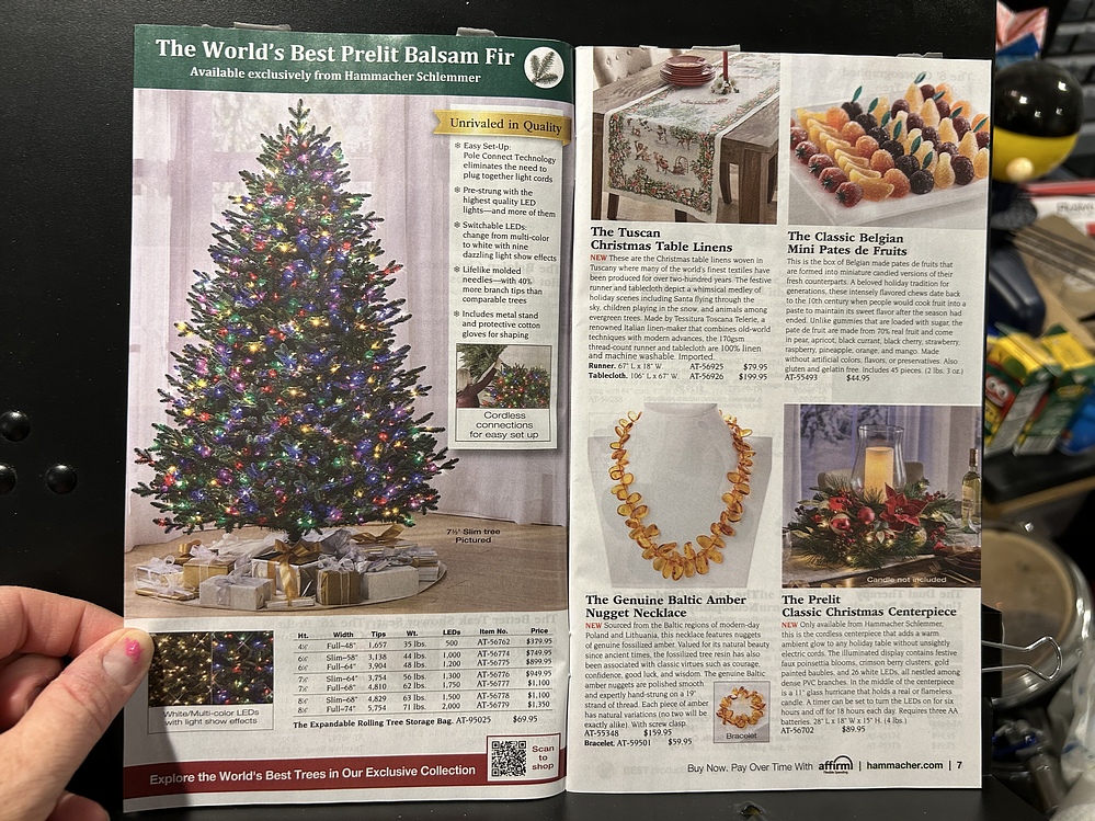 Hammacher Schlemmer, 2024 Gift Catalog Parry Game Preserve