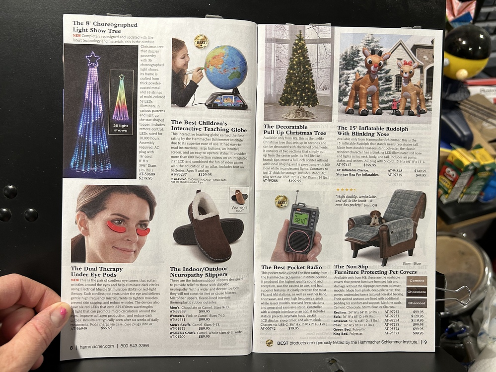 Hammacher Schlemmer, 2024 Gift Catalog Parry Game Preserve