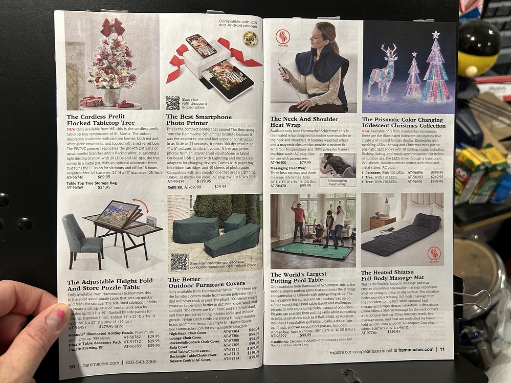 Hammacher Schlemmer, 2024 Gift Catalog Parry Game Preserve