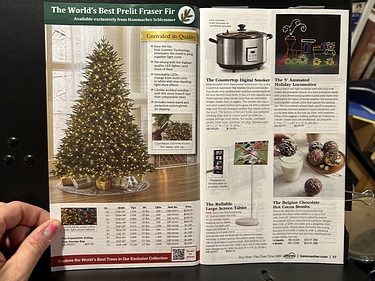 Hammacher Schlemmer, 2024 Gift Preview Catalog