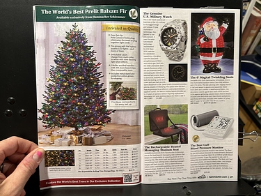 Hammacher Schlemmer, 2024 Gift Preview Catalog