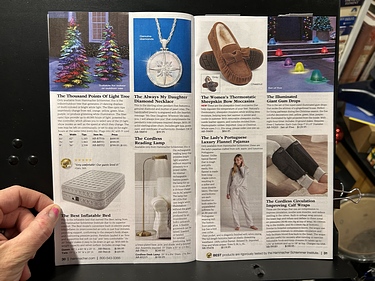 Hammacher Schlemmer, 2024 Gift Preview Catalog