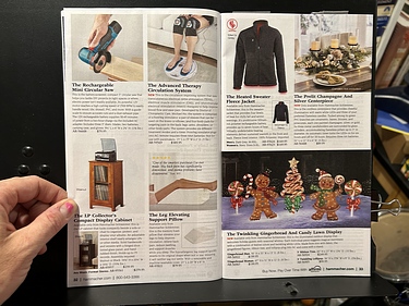 Hammacher Schlemmer, 2024 Gift Preview Catalog