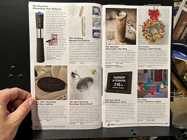 Hammacher Schlemmer, 2024 Gift Preview Catalog