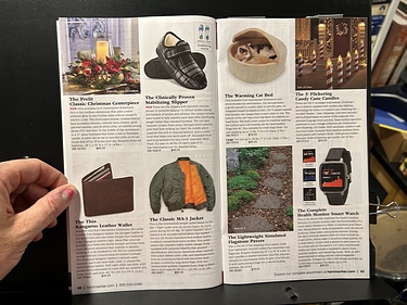 Hammacher Schlemmer, 2024 Gift Preview Catalog