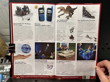 Hammacher Schlemmer, 2024 Gift Preview Catalog