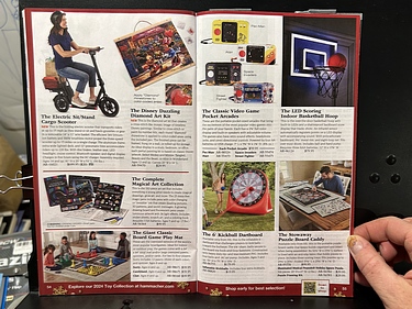 Hammacher Schlemmer, 2024 Gift Preview Catalog