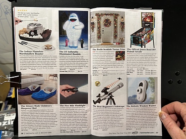 Hammacher Schlemmer, 2024 Gift Preview Catalog