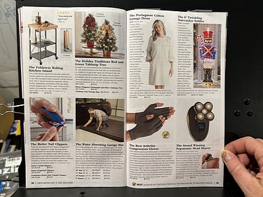 Hammacher Schlemmer, 2024 Gift Preview Catalog
