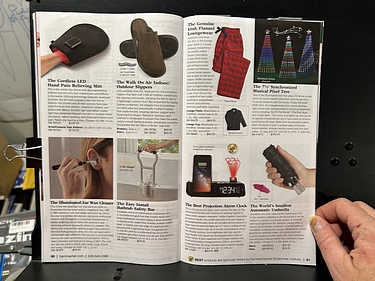 Hammacher Schlemmer, 2024 Gift Preview Catalog