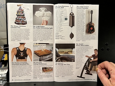 Hammacher Schlemmer, 2024 Gift Preview Catalog