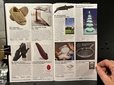 Hammacher Schlemmer, 2024 Gift Preview Catalog