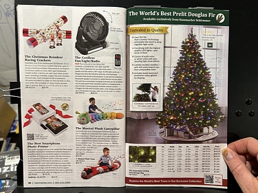 Hammacher Schlemmer, 2024 Gift Preview Catalog