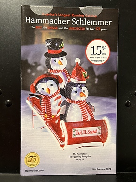Hobby Catalogs: Hammacher Schlemmer, 2024 Gift Preview Catalog