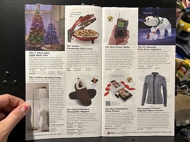 Hammacher Schlemmer, 2024 Select Gifts Catalog