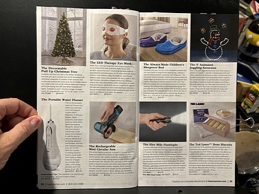 Hammacher Schlemmer, 2024 Select Gifts Catalog