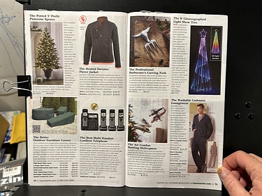 Hammacher Schlemmer, 2024 Select Gifts Catalog