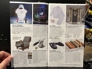Hammacher Schlemmer, 2024 Select Gifts Catalog
