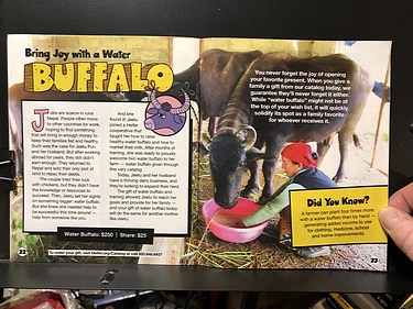 Heifer International, 2023 Holiday Catalog