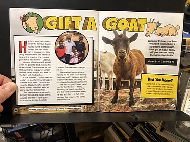 Heifer International, 2023 Holiday Catalog