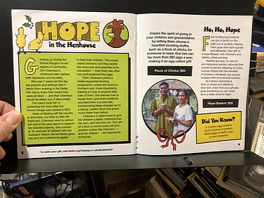 Heifer International, 2023 Holiday Catalog