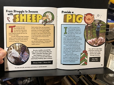 Heifer International, 2023 Holiday Catalog