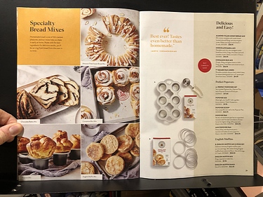 King Arthur Baking Company, 2024 January Catalog