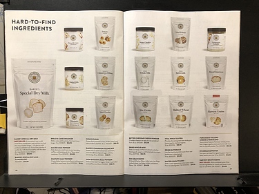King Arthur Baking Company, 2024 January Catalog