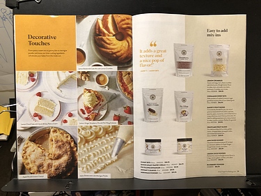 King Arthur Baking Company, 2024 January Catalog