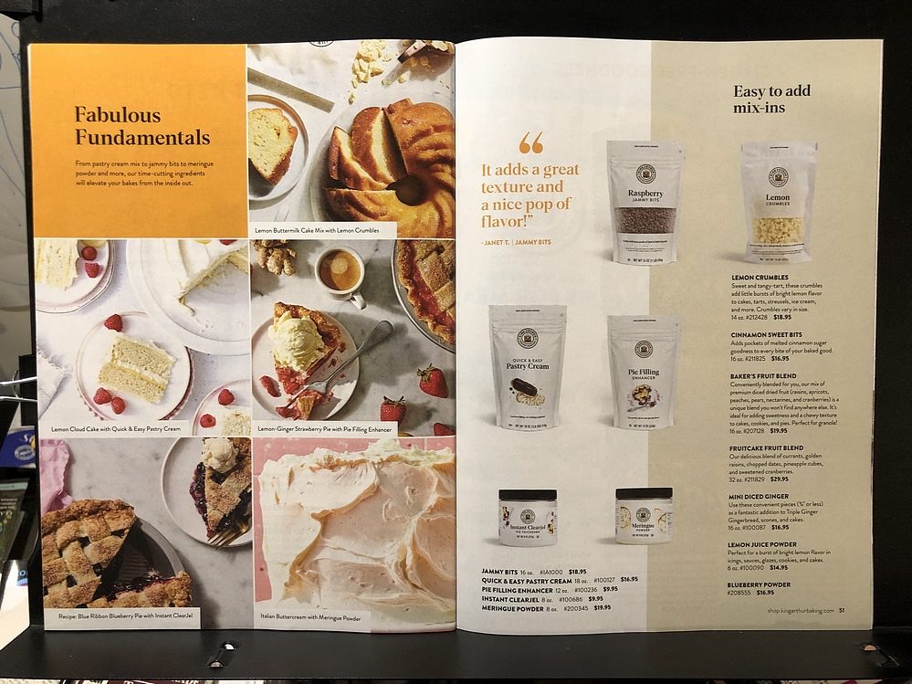 King Arthur Baking Company, 2024 May Catalog Parry Game Preserve