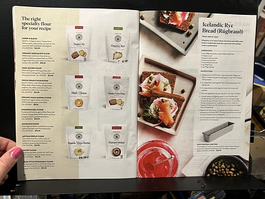 King Arthur Baking Company, 2024 October Catalog