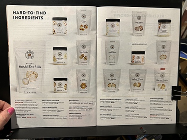 King Arthur Baking Company, 2024 October Catalog