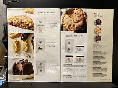 King Arthur Baking Company, 2024 October Catalog