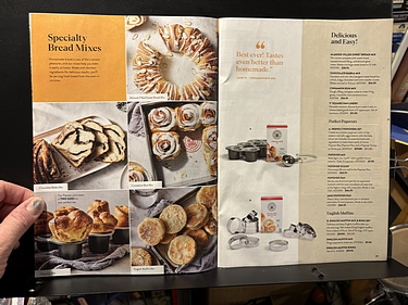 King Arthur Baking Company, 2025 February Catalog