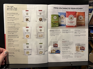 King Arthur Baking Company, 2025 February Catalog