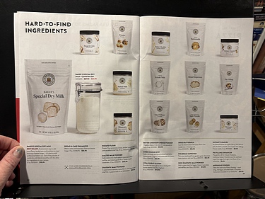 King Arthur Baking Company, 2025 February Catalog
